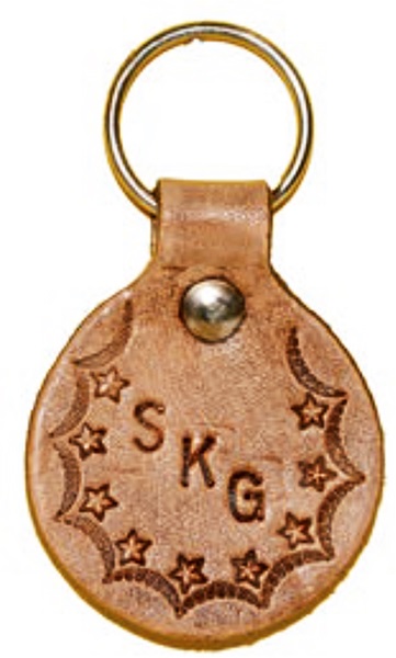 leather Key Ring